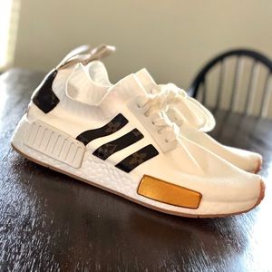 upcycled adidas LV tennis shoes!